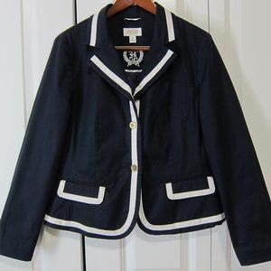 Talbots navy blue jacket